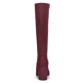 thumbnail image 2 of Unique Bargains Bottes Hauteur Genou à Talon Bloc à Bout Rond pour Femmes, 2 of 7