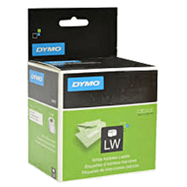 -Tout Neuf Original DYMO 30256 Grand Rouleau d'Étiquettes d'Expédition Blanches (300 par Rouleau) pour DYMO LabelWriter 450 Turbo