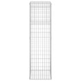 thumbnail image 3 of vidaXL Gabion Basket Posts 2 pcs 50x50x180 cm Iron, 3 of 4
