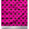 thumbnail image 1 of Soimoi polyester Crepe Fabric Dots Dots Decor Fabric Printed Yard 52 Inch Wide, 1 of 3