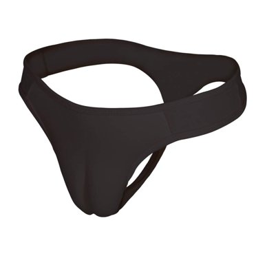 BaronHong Culotte String de Travestissement Orteil de Chameau Dissimulant Gaff Gainante, Noir, Moyen