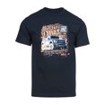 thumbnail image 1 of Gravity Trading Mens Hit the Dirt Short Sleeve Pocket Logo T-Shirt, Navy XL, 1 of 1