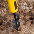 thumbnail image 3 of Tarière Électrique, Petite Machine Électrique Sans Fil pour Perçage au Sol, pour Creuser des Trous de Poteau, Semis Ou Fertiliser des Arbustes et Enlever les Racines, 3 of 7