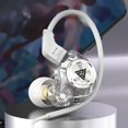 thumbnail image 2 of Earbuds Wired Headphones Translucent Cell Phone Wired Earbuds Environmentally Friendly Fire Retardant Material Wired Headphones In-Ear Stereo In-Line Headphones Fire with Fire, 2 of 9