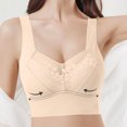 thumbnail image 2 of Timegard Plus Size Bras for Women No Underwire High Support Lace Comfort Back Smoothing Daily Bras, 2 of 7