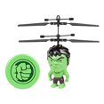 thumbnail image 1 of Marvel Licensed Hulk 3.5 Inch Flying Figure IR UFO Big Head Helicopter - 33244, 1 of 1