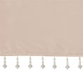 thumbnail image 3 of Madison Park Polyester Lightweight Faux Silk Valance with Beads in Blush, 3 of 8