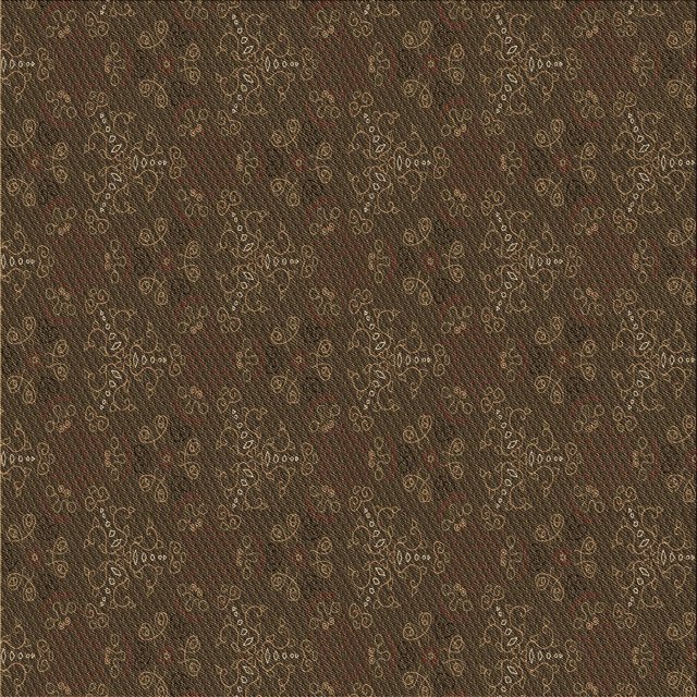 Ahgly Tapis d'Intérieur Lavable en Machine Carré Transitionnel Chêne Brun, 8 Pieds Carré