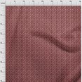 thumbnail image 4 of oneOone Viscose Chiffon Maroon Fabric Asian Block Sewing Craft Projects Fabric Prints By Yard 42 Inch Wide, 4 of 5