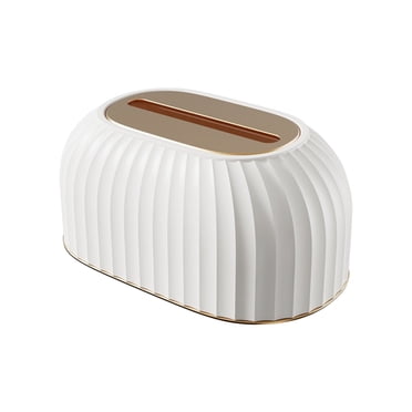Birdeem Premium Automatic Lifting Tissue Box for Home Decor - Modern Sturdy Pet/Plastic Tissue Container - for Living Room Bathroom and Office