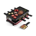 thumbnail image 1 of Swissmar Classic Raclette Grill - Cast Iron Red Reversible - 8 Person,  Heat Resistant spatulas,  Non Stick Dishes, 1 of 15
