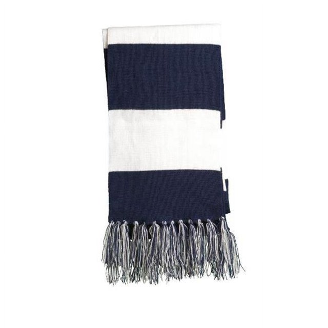 Sport-Tek ® Spectator Scarf. Sta02 Osfa True Navy/ White