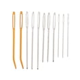 thumbnail image 1 of yuksok Hand sewing needle knitting Darning Threading Supply 6pcs curved needle, 1 of 6