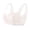 Pink, variant on Xfvqtps Bras for Women Mesh Hollow out Breathable No Underwire Standard Strap Solid Color Bras for Everyday Light Blue