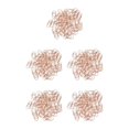 thumbnail image 1 of Ruiboury 100x Paper Clips Cute Metal Paperclips Notebook for Office School Rose Gold 20mm 5Set, 1 of 6