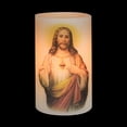 thumbnail image 3 of Mainstays 5" Unscented LED Wax Pillar Candle - Sacred Heart, 3 of 5