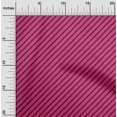 thumbnail image 2 of oneOone Tissu en Rayonne Rose Fuchsia à Rayures, Tissu pour Robe, Tissu Imprimé au Mètre, Largeur de 56 Pouces, 2 of 4