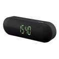 thumbnail image 1 of Escape Platinum SPBT009 Haut-Parleur Bluetooth Radio Réveil Double Alarme FM Micro SD USB Noir, 1 of 3