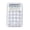 Blanc, variante sur Birdeem Mignonne Calculatrice Transparente Étudiants 8 Chiffres Fonction Standard Calculatrice Électronique de Bureau Taille 2.1 X 0.3 X 3.3 Pouces / 5.4 X 0.8 X 8.6Cm LxlxH Mini