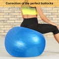 thumbnail image 3 of Exercise Ball for Balance Stability Fitness Workout Yoga Pilates at Home Office, 3 of 5