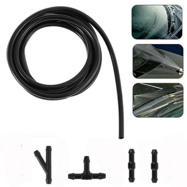 Kit de Tuyaux Connecteurs Accessoires Buses de Laveuse Pompes à Jet de Haute Qualité 2M Tuyau de Pulvérisation Laveuse Essuie-Glace