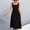 Black, variant on Womens Dresses Summer 2023 Fashion Women Summer Casual Backless Solid Color Square Collar Sleeveless Long Dress Party Dresses for Women Elegant Classy on Clearance