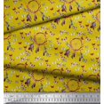 thumbnail image 3 of Soimoi Tissu en Viscose Chiffon Attrape-Rêves & Imprimé Papillon Tissu au Mètre 42 Pouces de Large, 3 of 3