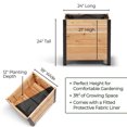 thumbnail image 2 of 18" x 24" Planter Box - 24" TALL, 2 of 10