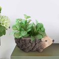 thumbnail image 1 of Pot de Jardinière Animal Collection d'Art pour Cour Étagère Hedgehog, 1 of 8