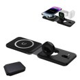 thumbnail image 1 of Cameland 3 In 1 Wireless Charger, Magnetic Foldable Charging Station,15W Fast Wireless Charging, 1 of 7