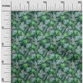 thumbnail image 2 of oneOone Tissu en Rayonne Vert Motif Feuille Tropicale Tissu pour Robe Tissu Imprimé au Mètre 56 Pouces de Large, 2 of 5
