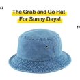 thumbnail image 4 of ORUYROP Unisex Washed Cotton Bucket Hat Summer Outdoor Cap, 4 of 6