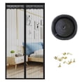 thumbnail image 1 of Moustiquaire Magnétique pour Porte Moustiquaire Magnétique pour Porte Rideau en Maille Adapté aux Animaux Moustiquaire pour Porte Moustiquaire Magnétique pour Porte Filet de Porte - Noir, 1 of 6