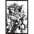 thumbnail image 1 of Marvel Sketch - Group Wall Poster, 14.725" x 22.375" Framed, 1 of 4