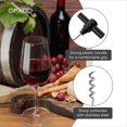 thumbnail image 4 of OFXDD Tire-Bouchon de Vin de Poche Compact Ouvre-Bouchon de Voyage, Ensemble de 2, 4 of 6