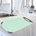 thumbnail image 3 of Non-slip Wheat Fruit Vegetable Cutting Board Chopping Board for Home Kitchen UseXL Green, 3 of 9