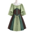 thumbnail image 1 of Robe Courte à Épaules Dénudées, Tenue de Fête Renaissance Médiévale Vintage à Manches Courtes, Robe Élégante et Confortable pour Femme, 1 of 3