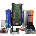 thumbnail image 3 of Sac à Dos de Randonnée Imperméable 60 L Camping Alpinisme Cyclisme Sac à Dos Sac de Sport Extérieur avec Housse de Pluie, 3 of 7