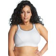 thumbnail image 1 of Goddess Soutien-gorge de Sport Grande Taille pour Femmes 34D, Blanc, 1 of 4