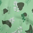 thumbnail image 1 of oneOone Viscose Chiffon Sea Green Fabric Abstracts Sewing Craft Projects Fabric Prints By Yard 42 Inch Wide, 1 of 5