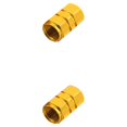 thumbnail image 2 of Youkk 4 Pcs Capuchons de Pneus Décoratifs Pièce de Pneu Exquise Accessoire de Modification Doré 2 Ensembles, 2 of 6