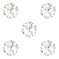 thumbnail image 3 of mmirethe Unique Style Round Wall Clock Timeless For Any Space Durable Construction Decorative Wall Clock As Shown type 7 5Set, 3 of 6