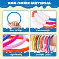 thumbnail image 4 of 8PCS Pool Toys, Colorful Pool Rings for Kids, Underwater Training, Swimming Pool Dive Ring Toy for Kids, 4 of 7
