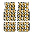 thumbnail image 1 of Kdxio Tapis de Sol de Voiture Imprimé Vache Mignon Tournesol B Universel SUV avant Arrière Ensemble Complet 4 Pcs avec Dos en Caoutchouc Antidérapant Accessoires de Voiture pour la Plupart des Voitures, 1 of 7