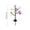 A, variant on Yhmxh Easter Decorations Outdoor Solar Easter Decoration 2 Sets LED Easter Eggs Street Lights With Stainless Steel Stakes 2 Modes Waterproof Easter Eggs Lights For Yard Decoration Easter Decor