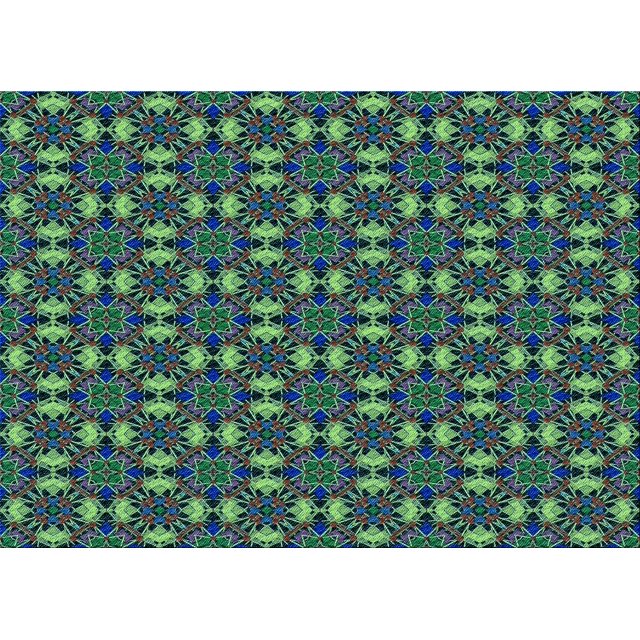 Ahgly Tapis Rectangulaire Lavable en Machine Intérieur Transitionnel Moyen Vert Mer, 3 Pieds x 5 Pieds