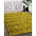 thumbnail image 3 of Ahgly Company Tapis d'Intérieur Lavables en Machine, Carrés Transitionnels Brun Bisque Foncé, Carrés de 3', 3 of 7