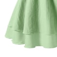 thumbnail image 3 of Robe d'Été pour Préadolescentes, Robes Trapèze pour Fille, Robe à Bretelles Spaghetti Smockée pour Filles, Robe de Fête, 3 of 4