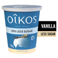 thumbnail image 1 of Oikos Greek Yogurt, Vanilla, Blended, 35% Less Sugar, 1 of 6