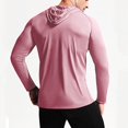 thumbnail image 5 of Gym Shirts for Men Long Sleeve UPF 50+ Sun Shirts Compression Fit Fishing Shirt Raglan Quick Drying Workout Hoodies, 5 of 5